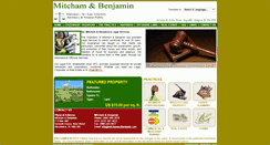 Desktop Screenshot of mitchamandbenjamin.com